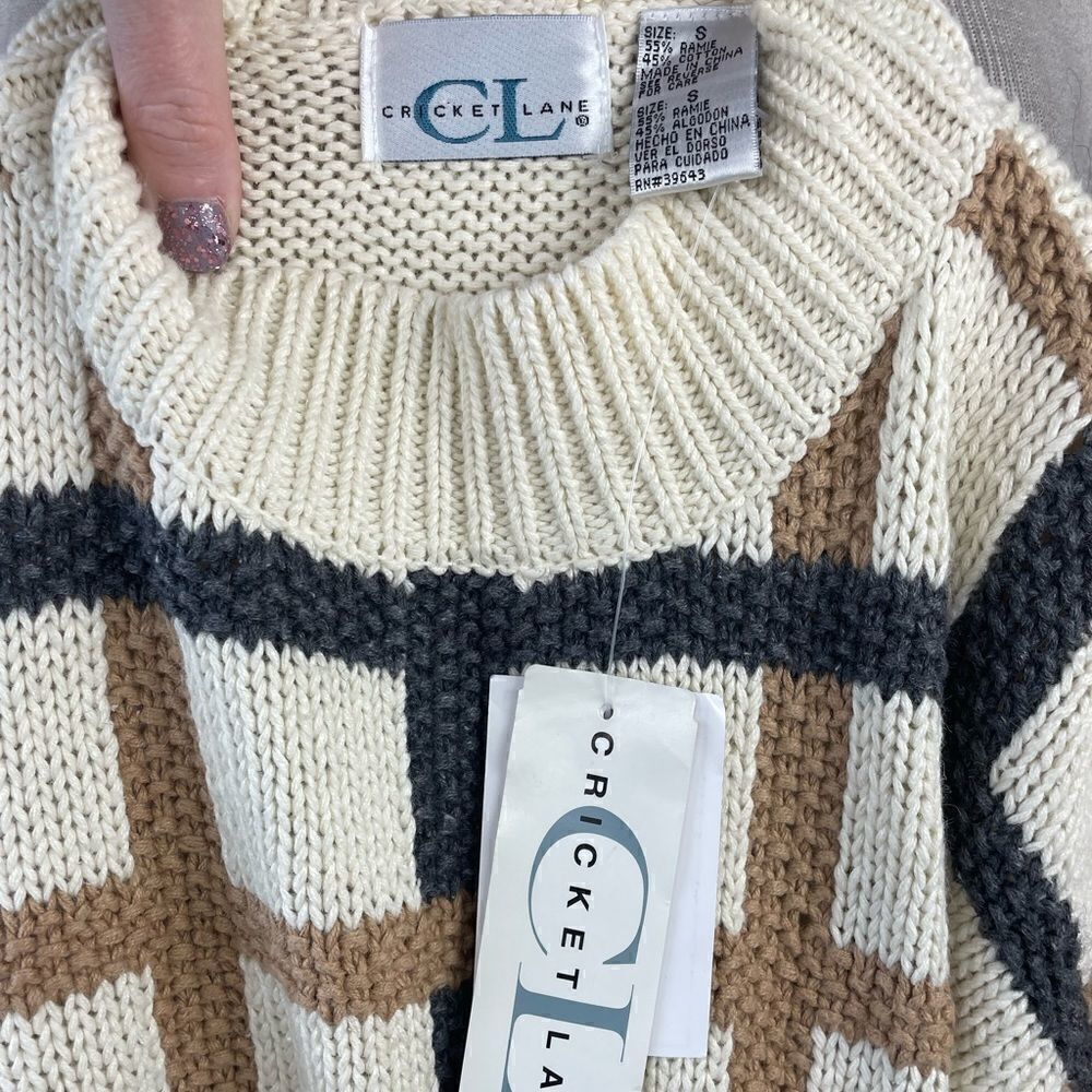 NWT Cricket Lane Womens Sweater Size S - Picture 5 of 6